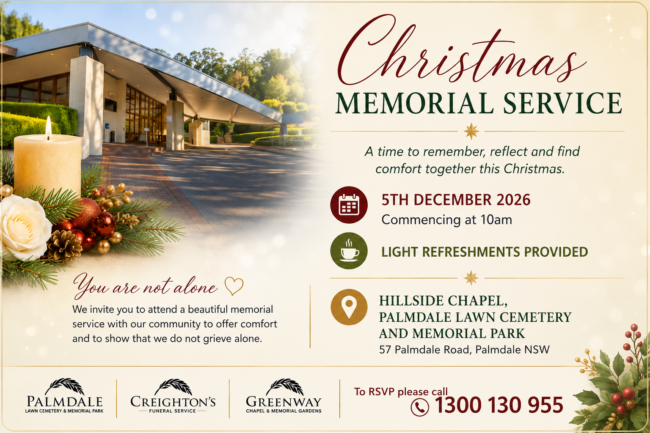 Christmas Memorial Service